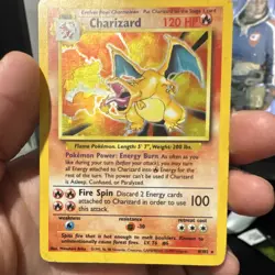 Pokemon Charizard Base Set Holo #4/102 1999 Lot of 2 Cards EN - Image 3
