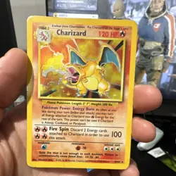 Pokemon Charizard Base Set Holo #4/102 1999 Lot of 2 Cards EN - Image 4