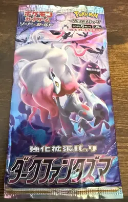 1X Pokemon Card Japanese Dark Phantasma S10a Booster Pack US SELLER New Sealed - Image 2