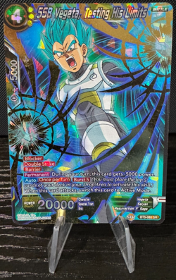 Dragon Ball Super Card Game | SSB Vegeta, Testing His Limits | BT5-083 SR - Image 1