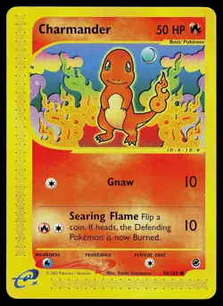 Pokemon Card - Charmander Expedition 98/165 Common - Image 1