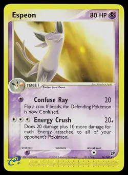 Pokemon Card - Espeon Sandstorm 16/100 Rare Non-Holo - Image 1
