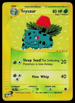 Pokemon Card - Ivysaur Expedition 82/165 Uncommon Reverse Holo - Image 1
