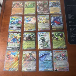 Pokemon 16 Card Lot nm Ex Mega V Vstar Rares Hits Only L72 Zacian Rillaboom - Image 1