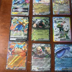 Pokemon 16 Card Lot nm Ex Mega V Vstar Rares Hits Only L72 Zacian Rillaboom - Image 3