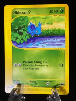 Nidoran F 82/144 Skyridge Common Pokemon TCG Card NM Never Played - Image 1