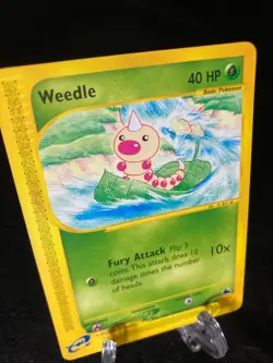 Weedle 114/144 Skyridge Common Pokemon TCG Card NM Never Played - Image 2