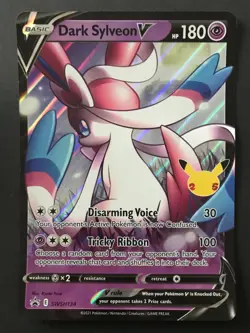 4 X JUMBO Oversized Pokemon Card Dark Sylveon Skeledirge Meowscarada Quaquaval - Image 2