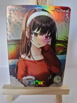 Yor Forger | Spy X Family | NS-10 SR-02 | Goddess Story Waifu Card - Image 1