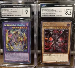 Yu-Gi-Oh TCG Rare Card Collection Lot CGC Grade - Image 1