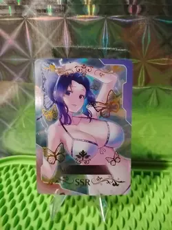 Goddess Kochou Shinobu (Demon Slayer) anime Sexy Waifu SSR Trading Card - Image 1