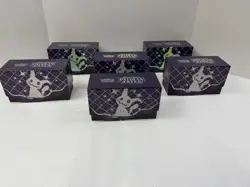 Pokemon Scarlet & Violet Paldean Fates Elite Trainer Box Lot Of 6 W/ Cards TCG - Image 2