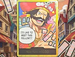 DON!! Card (Gol.D.Roger) (Gold) - Carrying On His Will (OP13) - Image 1