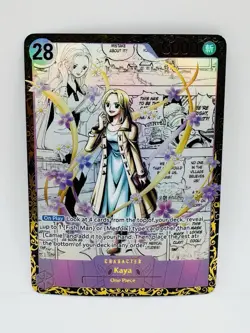 Goddess Story One Piece Kaya Manga DIY Doujin Kawaii Art Holo Card - Image 1