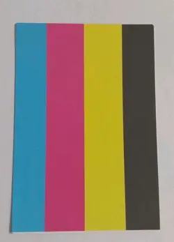 Konami YU-GI-OH! TCG Color TEST PRINT ERROR TCG Card YuGiOh - Image 1