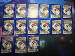 Pokemon 1st Edition Fossil Lot Of 15 Cards Common And Uncommon - Image 2