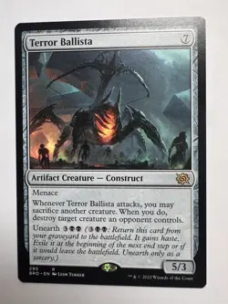 MTG Magic the Gathering Terror Ballista (290) NM - Image 1