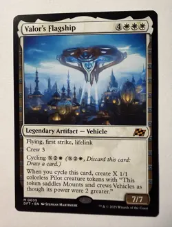 x1 Valor's Flagship M MTG Aetherdrift M/NM, English - Image 1