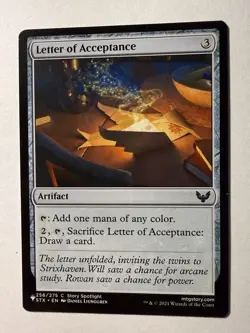 Letter of Acceptance #256 | Near Mint | The List PLST | Magic MTG - Image 1