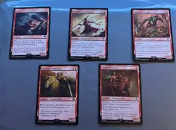 MTG LOTR Custom Commander EDH Eowyn Fearless Knight Deck plus Sleeves NM/M - Image 4