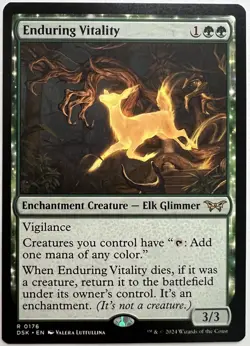 Enduring Vitality MTG Duskmourn 176 NM - Image 1