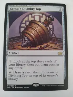 Sensei's Divining Top - Double Masters 2022 (2X2) - 314/331 - Rare - MtG - Image 1