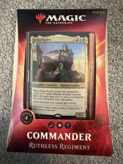 Ruthless Regiment Magic the Gathering 2020 Commander Deck Sealed - Image 1