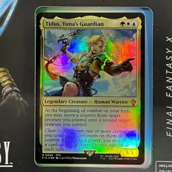 MTG Final Fantasy X Commander Deck Counter Blitz Tidus, Worn Box - Image 3