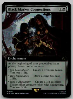 Black Market Connections (Extended Art) R Universes Beyond: Assassin's Creed 161 - Image 1
