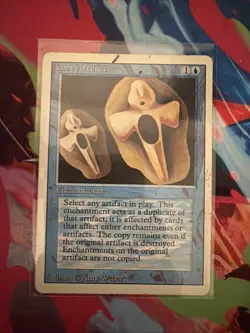 MTG Magic the Gathering Copy Artifact Revised Edition MP - Image 1