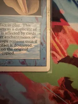 MTG Magic the Gathering Copy Artifact Revised Edition MP - Image 4