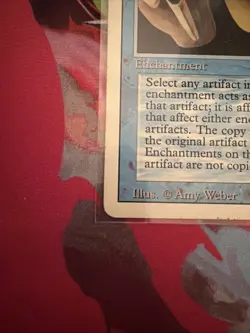 MTG Magic the Gathering Copy Artifact Revised Edition MP - Image 5