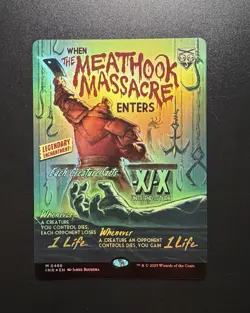 The Meathook Massacre Showcase Foil Innistrad Remastered MTG NM-M - Image 2