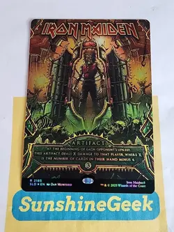 Iron Maiden (Rainbow Foil) Secret Lair Drop Foil - Image 1