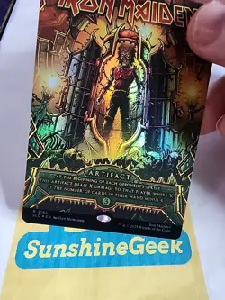 Iron Maiden (Rainbow Foil) Secret Lair Drop Foil - Image 2