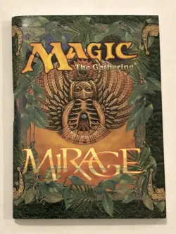 Magic the Gathering MIRAGE Rule Book Rulebook, 1996, Wizards of the Coast, NRMT - Image 1