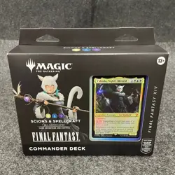 WIZARDS OF THE COAST MTG Final Fantasy Commander Deck Revival Trance Worn Box - Image 1