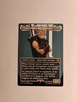 Cloud, Midgar Mercenary (Borderless) Final Fantasy Regular - Image 1