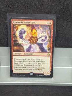 Runaway Steam-kin X1 LP Guilds of Ravnica MTG - Image 1