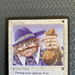MTG Land Tax Legends English Rare Vintage M-LP - Image 2