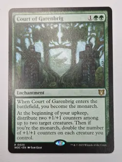 Court of Garenbrig Commander: Wilds of Eldraine Regular - Image 1