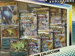 Pokemon TCG Prismatic Evolutions Lucario ex and Tyranitar ex Premium Collection - Image 2