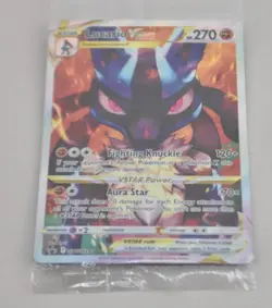 Pokemon TCG Crown Zenith #226 Promo Lucario VStar Sealed (J3051G) - Image 1