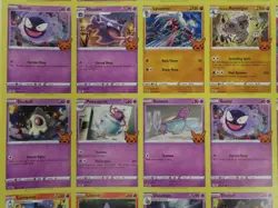 2023 Pokemon Halloween Trick or Trade BOOster English Non Foil Uncut Sheet (c) - Image 2