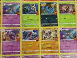 2023 Pokemon Halloween Trick or Trade BOOster English Non Foil Uncut Sheet (c) - Image 3