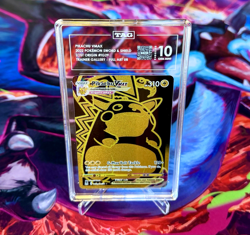 2022 Pokemon SWSD Lost Origin Trainer Gallery - Pikachu VMAX Gold #TG29 - TAG 10 - Image 1