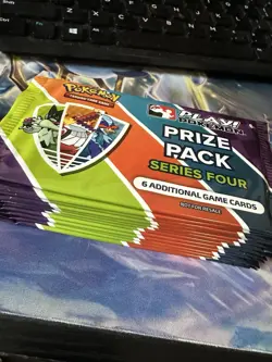 Play! Pokemon Prize Pack Series 4 - Factory Sealed Lot Of 12 Packs - Image 1