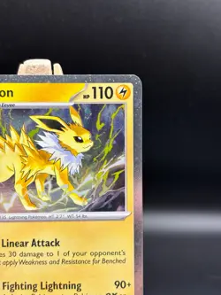 TRIPLE SWIRL Jolteon SVP 169 Cosmos Holo Promo Prismatic Evolutions Pokemon TCG - Image 4