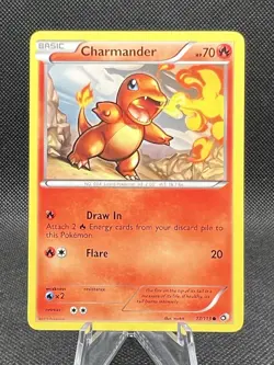Pokemon TCG Legendary Treasures Charmander Non Holo Common 17/113 LP - Image 1