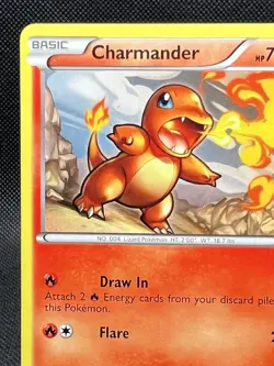 Pokemon TCG Legendary Treasures Charmander Non Holo Common 17/113 LP - Image 2